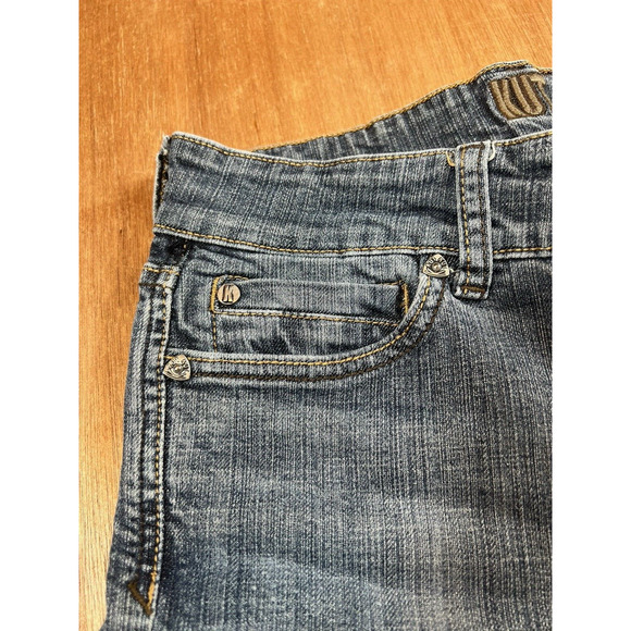 VTG Womens Jeans Sz 10 Kut from the Kloth Boyfriend Straight Leg Y2K Distressed - Picture 5 of 16